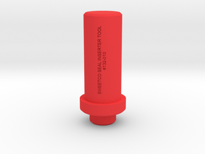 SWEETCO Seal Inserter Tool Bultaco #132-010 in Red Processed Versatile Plastic