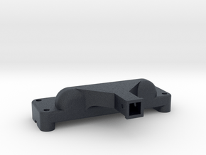 Axial SCX6 trailer hitch receiver in Black PA12