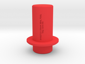 SWEETCO Bultaco Crank Seal Tool 12mm Mag in Red Processed Versatile Plastic