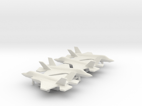 Lockheed Martin F-35B Lightning II in White Natural Versatile Plastic: 1:350