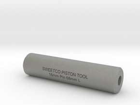 SWEETCO Piston Tool 16mm Pin - 68mm Long in Gray PA12