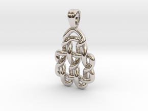 Small knot [pendant] in Platinum