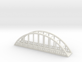 Metal Straight Bridge 1/200 in White Natural Versatile Plastic