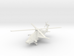 Bell 360 Invictus FARA Attack Helicopter (w/Gear) in White Natural Versatile Plastic: 1:160 - N