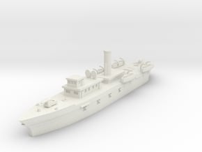 1/600 USS Cambridge in White Natural Versatile Plastic