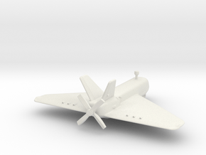 UAV Sperwer - Scale 1:72 in White Natural Versatile Plastic