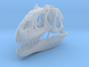 Allosaurus - dinosaur skull replica in Smooth Fine Detail Plastic: 1:12