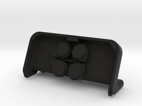 Case Cover for pimoroni Display HAT Mini (Pi Zero) in Black Smooth Versatile Plastic
