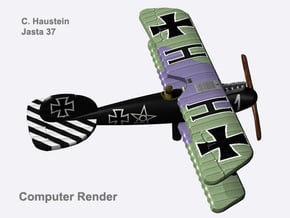 Carl Haustein Albatros D.Va (full color) in Natural Full Color Nylon 12 (MJF)