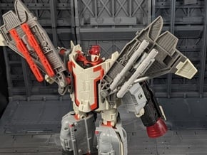 TF Armada Jetfire Missile Set in White Natural Versatile Plastic: Small