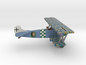 Franz Büchner Fokker D.VII (full color) in Matte High Definition Full Color
