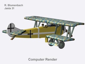 Robert Blumenbach Fokker D.VII (full color) in Standard High Definition Full Color