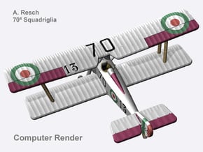 Alessandro Resch Hanriot H.D.1 (full color) in Standard High Definition Full Color