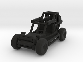 Light Strike Vehicle v2 1:160 scale in Black Smooth PA12
