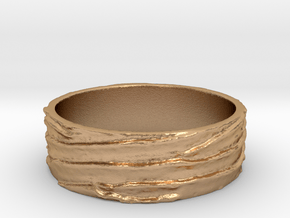 sandwaves Ring Size 7 in Natural Bronze