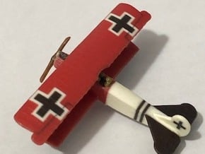 Hans Schultz Fokker D.VII (full color) in Standard High Definition Full Color