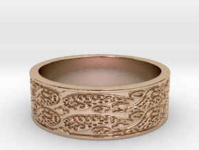 Paisley (Size 7.5) in 14k Rose Gold