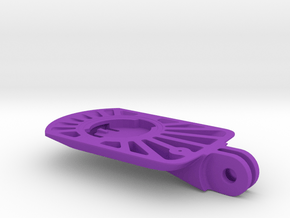 Wahoo Elemnt Roam Blendr/BMC Mount - Short in Purple Processed Versatile Plastic