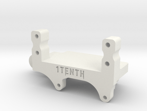 Servo On Axle and 4 Link V2 for Redcat Portal in White Natural Versatile Plastic