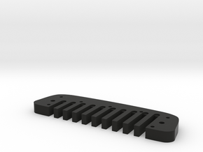 Hohner Golden Melody Comb in Black Natural Versatile Plastic