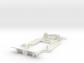 Chassis for Slot.It Sauber Mercedes in White Natural Versatile Plastic