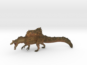 Spinosaurus in Natural Full Color Sandstone: Extra Large