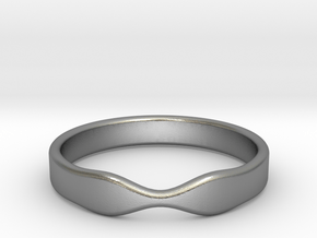 Minimal Ring 02 in Natural Silver: 3 / 44