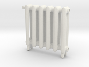Printle Thing Radiator - 1/24 in White Natural Versatile Plastic