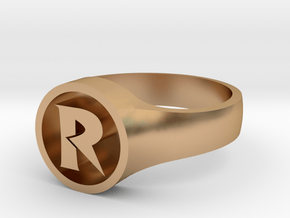 Robin Ring (Small) in Polished Bronze: 5 / 49