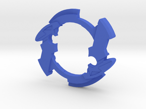 Bey Dranzer MS Attack Ring (plastic) in Blue Processed Versatile Plastic