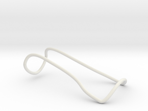 Holder for Iphone in White Natural Versatile Plastic
