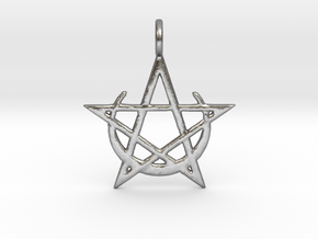 wicca in Natural Silver