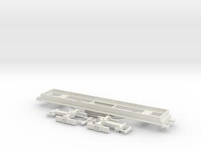 HO/OO Gordon Maunsell S1 Underframe v2 Bachmann in White Natural Versatile Plastic