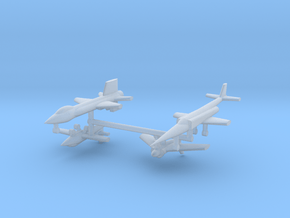 1/700 Experimental Aircraft Set 1 in Tan Fine Detail Plastic