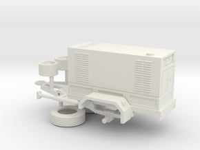 1/50th LPG Diesel Electric Generator Trailer in White Natural Versatile Plastic