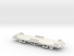 HO/OO CCT Parcel Van Underframe 2-Axle Chain v2 in White Natural Versatile Plastic