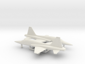 Northrop T-38 Talon in White Natural Versatile Plastic: 1:200