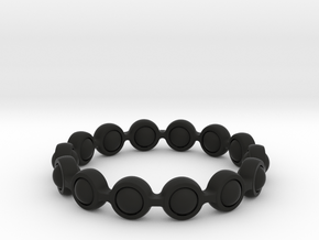 Mr massager Bracelet in Black Premium Versatile Plastic