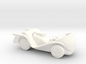 Batman - Batcycle - Robin side car in White Processed Versatile Plastic