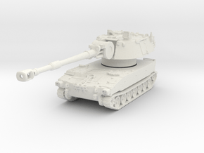 M109A5 155mm 1/100 in White Natural Versatile Plastic