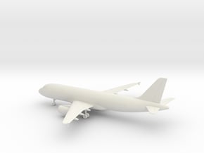Airbus A320 in White Natural Versatile Plastic: 1:200