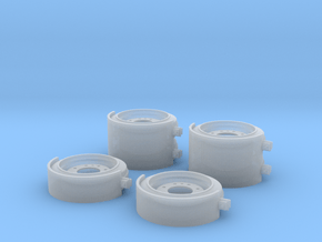 1/35 Scale E8 Spare Wheels for M32 ARV in Smoothest Fine Detail Plastic