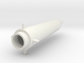 1/200 Redstone Missile Conversion (Late) in White Natural Versatile Plastic
