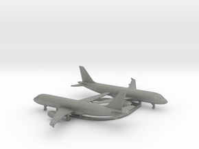 Airbus A320 in Gray PA12: 1:500