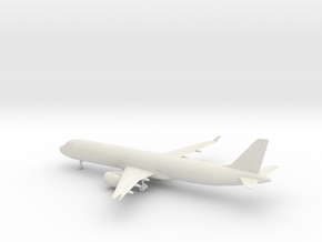 Airbus A321neo in White Natural Versatile Plastic: 1:200
