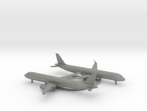 Airbus A321neo in Gray PA12: 1:500