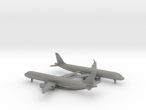 Airbus A321neo in Gray PA12: 1:600