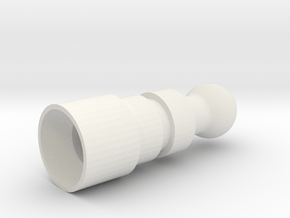 SH Figuarts 1.0 SS3 Goku Neck Peg Adapter in White Natural Versatile Plastic