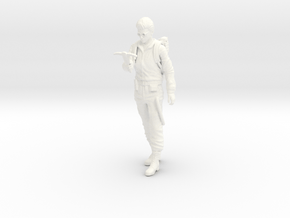 Ghostbusters - Egon 1.24 in White Processed Versatile Plastic
