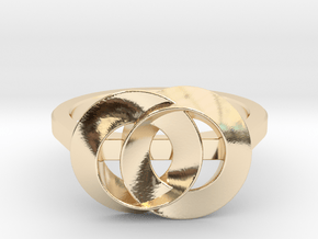 Bague_3 in 14K Yellow Gold